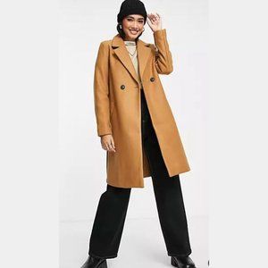 VERO MODA NWT Tailored Coat in Camel Size M